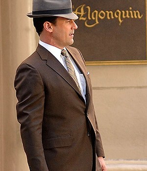 Jon Hamm'Mad Men' TV Series filming in Los Angeles, America - 14 Jan 2014