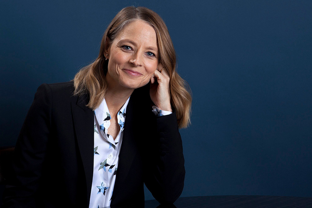 La actriz Jodie Foster posa en el Hotel Four Seasons de Los Ángeles para promocionar su nueva película "Hotel Artemisa." Foster interpreta al director de un hospital para criminales en el thriller ambientado en un futuro cercano que se estrena en todo el país el viernes 8 de junio."Hotel Artemis" Sesión de retratos, Los Ángeles, EE.UU. - 20 de mayo de 2018