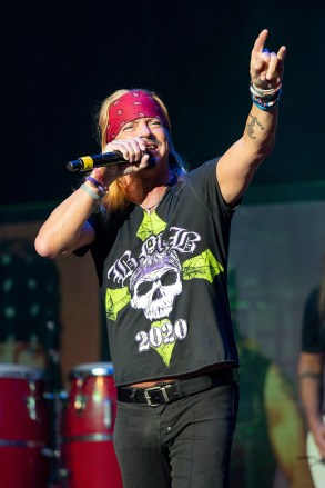 Bret Michaels performs during Bret Michaels' Christmas Party, in St. Charles, Ill
Bret Michaels Christmas Party, St. Charles, United States - 17 Dec 2021