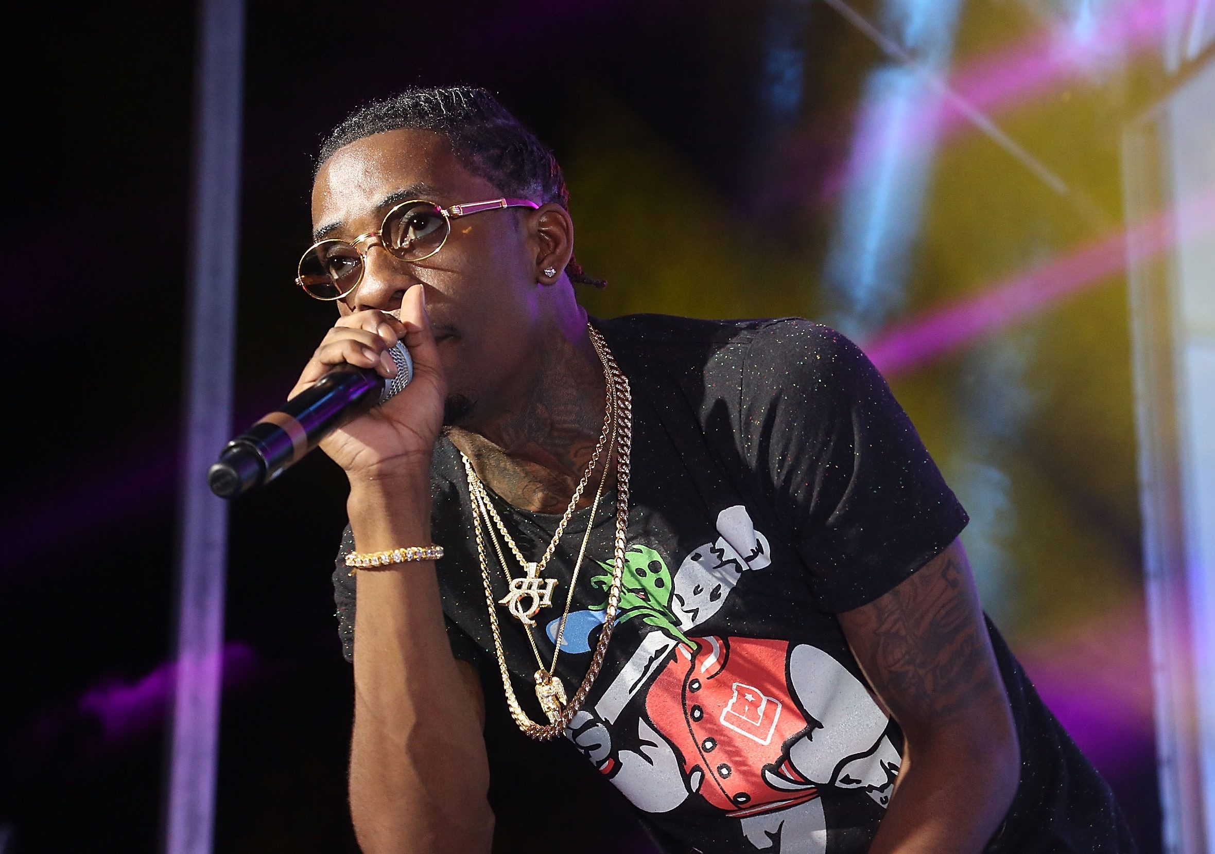 Rich Homie Quan performs onstage during the PANDORA Discovery Den SXSW