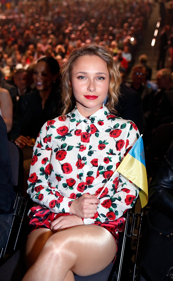 Hayden Panettiere At A German Boxing Event