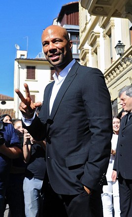 Us Rapper and Actor Common Walks out of the Hotel For the Wedding of Kim Kardashian and Kanye West in Florence Italy 24 May 2014 the Wedding Party Will Be Hold at Forte Di Belvedere Florence on 24 May Italy Florence
Italy Kardashian West Wedding - May 2014