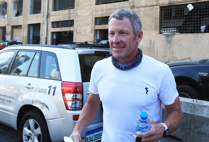 Lance Armstrong In Beruit