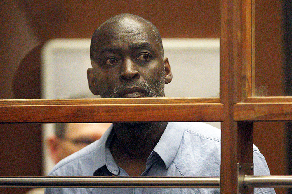 Michael Jace appears in court charged with the murder of his wife April