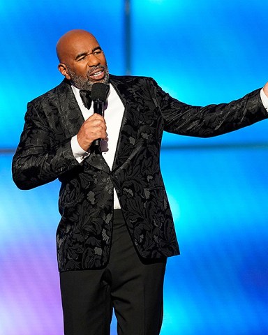 Steve Harvey speaks at the 8th Annual NFL Honors at The Fox Theatre, in Atlanta
8th Annual NFL Honors, Atlanta, USA - 02 Feb 2019