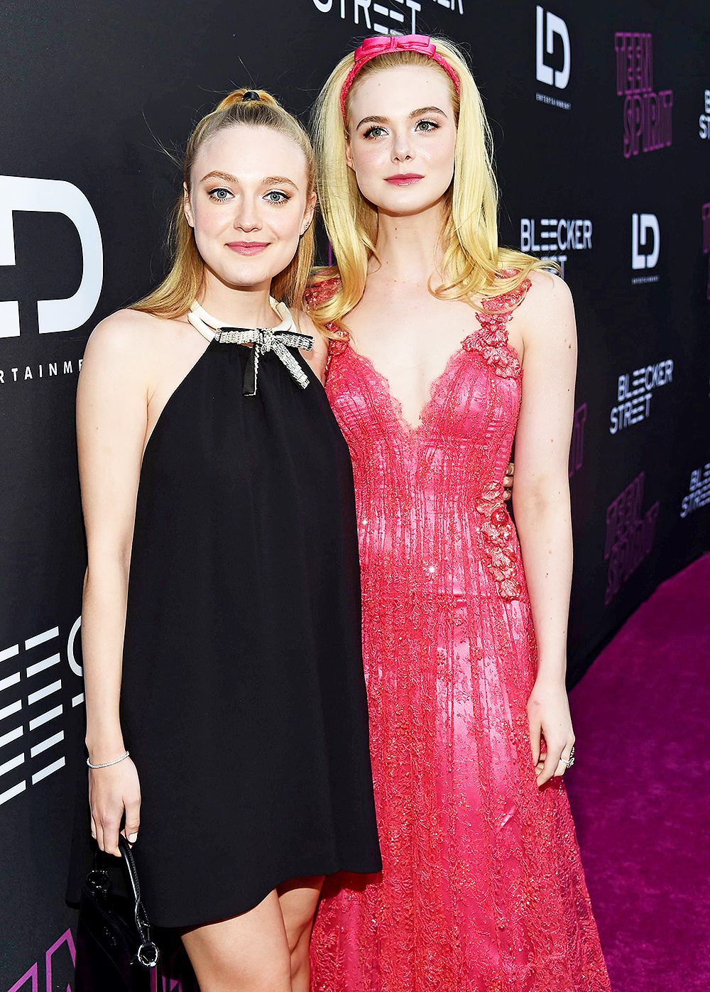 Dakota Fanning, Elle Fanning
'Teen Spirit' film screening, Arrivals, Los Angeles, USA - 02 Apr 2019