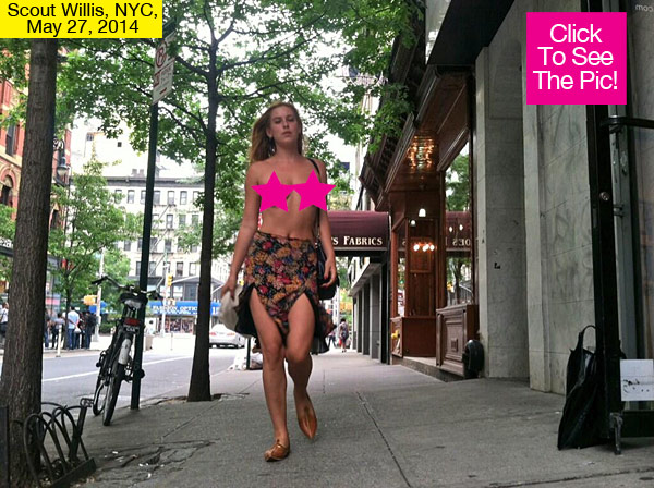 Scout Willis Topless