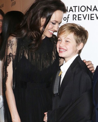 Angelina Jolie and Shiloh Jolie-PittThe National Board of Review Awards Gala, Arrivals, New York, USA - 09 Jan 2018
