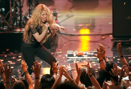 Shakira performs at the iHeartRadio Music Awards at the Shrine Auditorium, in Los Angeles
iHeartRadio Music Awards -Show, Los Angeles, USA