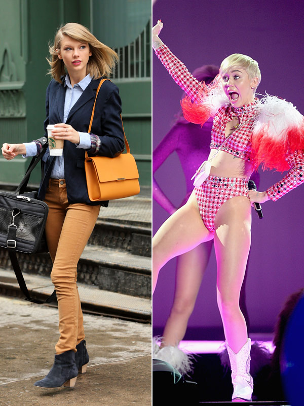 Miley Cyrus Disses Taylor Swift For Being ‘sexless ‘prissy And ‘stuck Up Hollywood Life