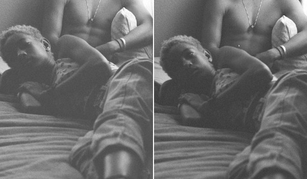 Willow Smith Moises Arias Bed Together