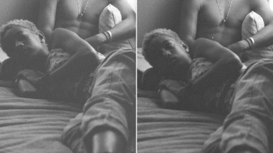 Willow Smith Moises Arias Bed Together
