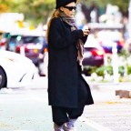 Mary Kate Ashley Olsen Black Coats BG