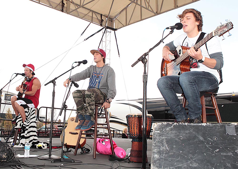 Emblem3 in concert at Xfinity Live!, Philadelphia, America - 13 Apr 2013