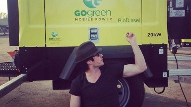 Ian Somerhalder Go Green