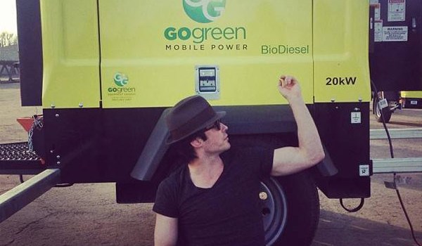 Ian Somerhalder Go Green