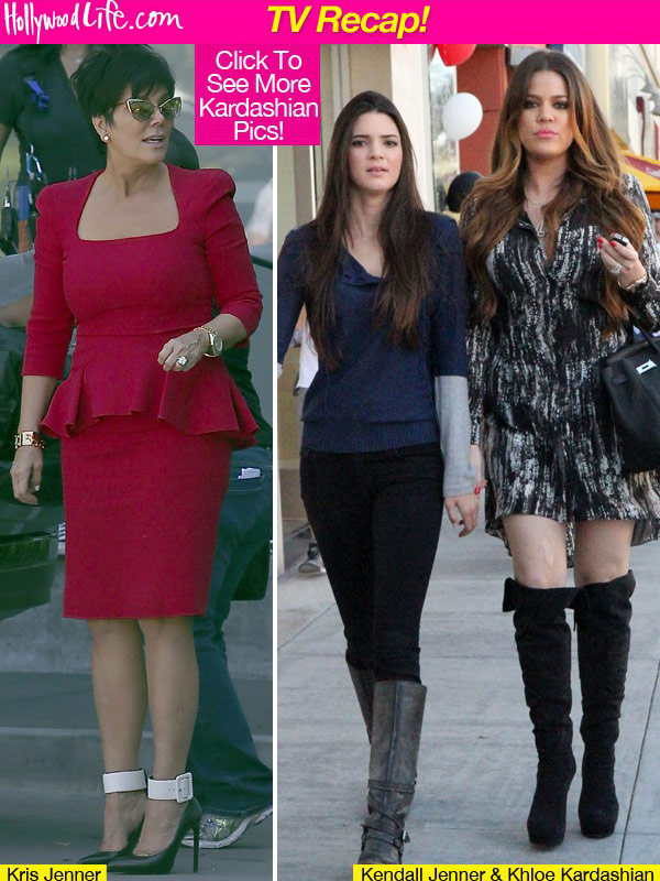 Kendall Jenner Disses Kris Jenner