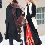 *EXCLUSIVE* Mary-Kate and Ashley Olsen are spotted on a coffee run in NYC