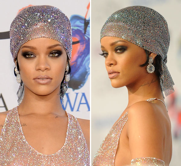[photos] Rihanna S Cfda Fashion Awards Hair And Makeup