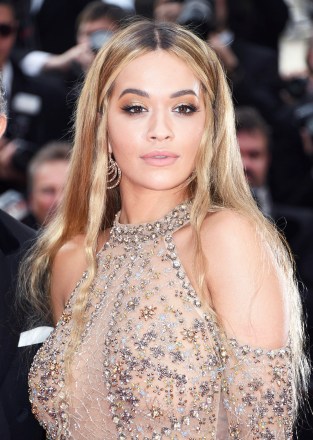 Singer Rita Ora poses for photographers upon arrival at the 70th Anniversary of the film festival, Cannes, southern France, Tuesday, May 23, 2017. (Photo by Arthur Mola/Invision/AP)