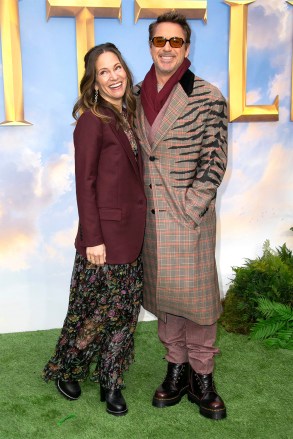Robert Downey Jr, Susan Downey. Actor Robert Downey Jr, and producer Susan Downey, pose for photographers upon arrival at a screening for 'Dolittle' in London
Dolittle Screening, London, United Kingdom - 25 Jan 2020