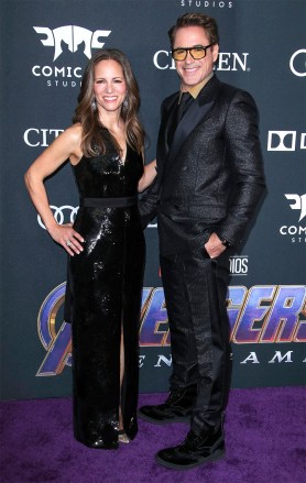 Susan Downey and Robert Downey Jr
'Avengers: Endgame' Film Premiere, Arrivals, LA Convention Center, Los Angeles, USA - 22 Apr 2019