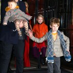 Jessica Simpson and family out and about, New York, USA - 05 Feb 2020