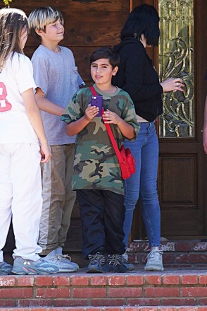 Mason disick leaves Kanye West church service in calabasasPictured: Mason DisickRef: SPL5076077 310319 NON-EXCLUSIVEPicture by: Shotbyjuliann / SplashNews.comSplash News and PicturesLos Angeles: 310-821-2666New York: 212-619-2666London: +44 (0)20 7644 7656Berlin: +49 175 3764 166photodesk@splashnews.comWorld Rights