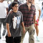 EXCLUSIVE: Scott Disick spends Halloween with his son Mason checking out boats at the Ft. Lauderdale International Boat Show in Florida