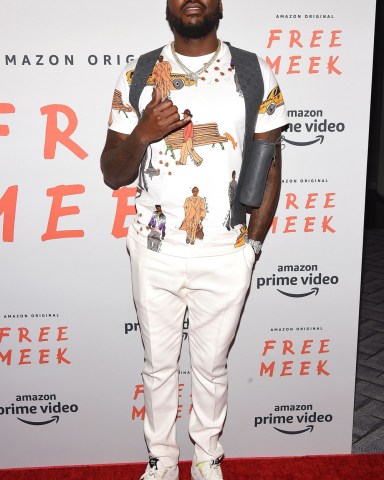 Meek Mill
'Free Meek' TV show premiere, Arrivals, Ziegfeld Ballroom, New York, USA - 01 Aug 2019