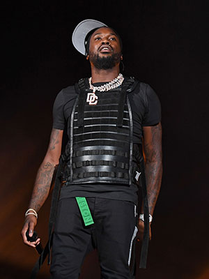 Meek Mill Outfit from January 15, 2021  Meek mill, Grey sweatsuit, Save  outfits