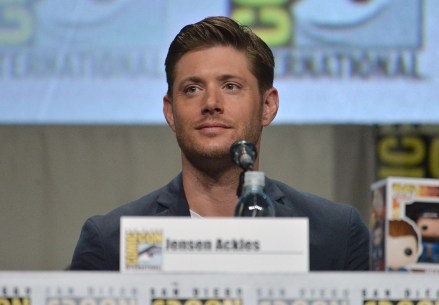 Jensen Ackles attends the "Supernatural" special video presentation and Q&A on day 4 of Comic-Con International, in San Diego
2014 Comic-Con - "Supernatural" Special Video Presentation And Q and A, San Diego, USA - 27 Jul 2014