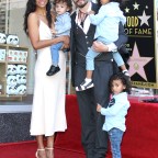 Zoe Saldana honored with a star on the Hollywood Walk of Fame, Los Angeles