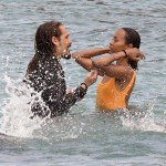 Sardinia, ITALY  - *EXCLUSIVE*  - Actress Zoe Saldana with her husband Marco Perego and their children, enjoy a swim in the Pevero beach in Sardinia, before getting back on their yacht and continuing the cruise in the beautiful Italian seas.

Zoe looked sexy showing off her figure wearing her striking orange swimsuit.

Pictured: Zoe Saldana

BACKGRID USA 23 JULY 2023 

BYLINE MUST READ: FREZZA LA FATA - COBRA TEAM / BACKGRID

USA: +1 310 798 9111 / usasales@backgrid.com

UK: +44 208 344 2007 / uksales@backgrid.com

*UK Clients - Pictures Containing Children
Please Pixelate Face Prior To Publication*