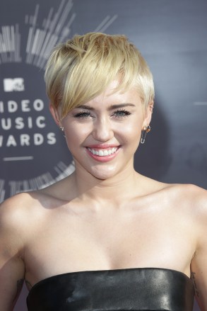 Miley Cyrus
MTV Video Music Awards Arrivals, Los Angeles, America - 13 Oct 2014