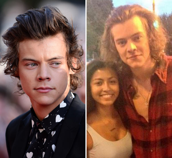 Harry Styles Long Hair The Longer The Better Or Time For A Cut Hollywood Life