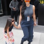 Kim Kardashian and Kanye West out and about, New York, USA - 15 Jun 2018
