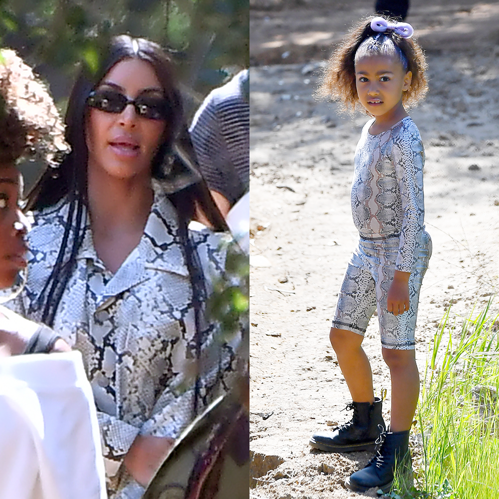 north-west-kim-kardashian-matching-snakeskin-gallery