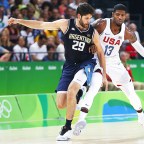 Rio 2016 Olympic Games, Men's Basketball, USA v Argentina, Arena Carioca 1, Brazil - 17 Aug 2016