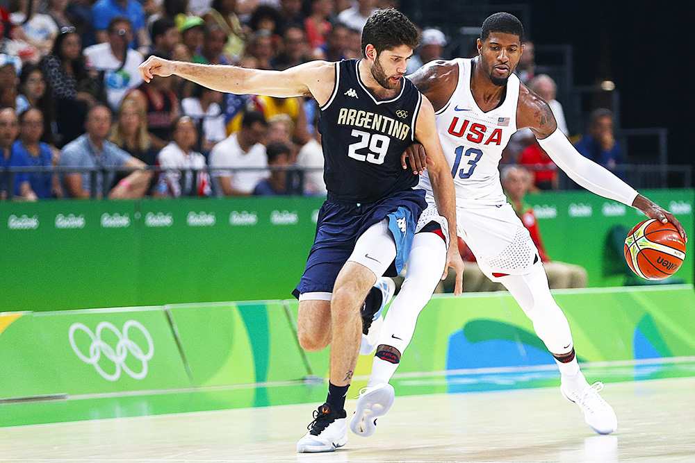 Rio 2016 Olympic Games, Men's Basketball, USA v Argentina, Arena Carioca 1, Brazil - 17 Aug 2016