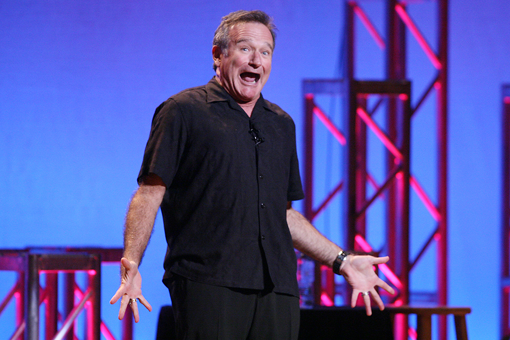 Robin Williams 'Weapons of Self Destruction' concert, New York, America - 23 Nov 2009