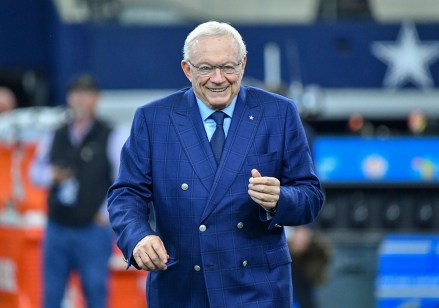 Dallas Cowboys owner and General Manager Jerry Jones before an NFL game between the Los Angeles Rams and the Dallas Cowboys at AT&T Stadium in Arlington, TX Dallas defeated Los Angeles 44-21 Albert Pena/CSM
NFL Rams vs Cowboys, Arlington, USA - 15 Dec 2019