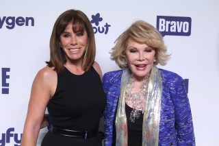 Melissa Rivers and Joan Rivers
NBC Universal Upfront, New York, America - 15 May 2014