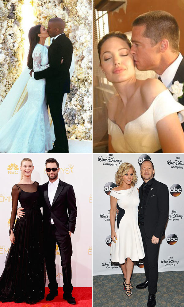 [pics] Angelina Jolie’s Wedding And More Biggest Celebrity