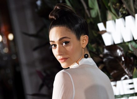 Emmy Rossum attends the Fourth Annual Women's Wear Daily WWD Honors at the InterContinental Barclay, in New York 2019 WWD Honors New York, USA - Oct 29, 2019