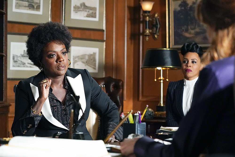 HOW TO GET AWAY WITH MURDER - "The Reckoning" - Annalise's disappearance leads to panic and paranoia as Michaela and Connor consider taking a deal in their cases. All the while anxious, everyone mourns Asher's death as Gabriel holds on to key details about his murder on "How to Get Away with Murder" THURSDAY, APRIL 9 (10:01-11:00 p.m. EDT), on ABC. (ABC/Mitch Haaseth)
VIOLA DAVIS