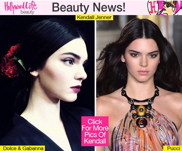 Kendall Jenner Makeup Milan Fashion Week
