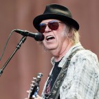 Neil Young in concert at Hyde Park in London, UK - 12 Jul 2019