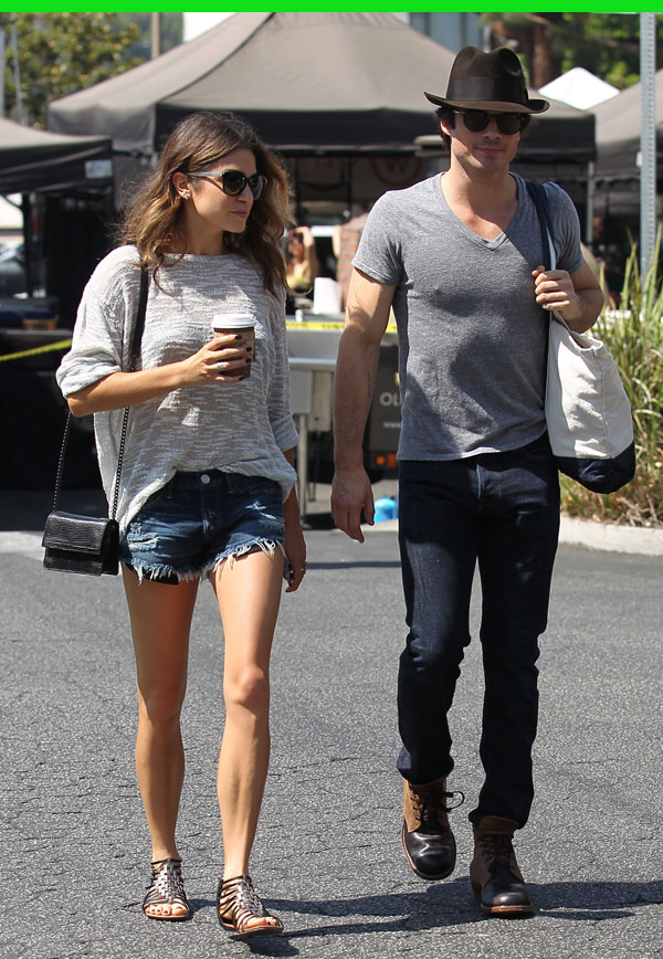 Nikki Reed & Ian Somerhalder Sex Shop — Couple Go Shopping For Toys ...