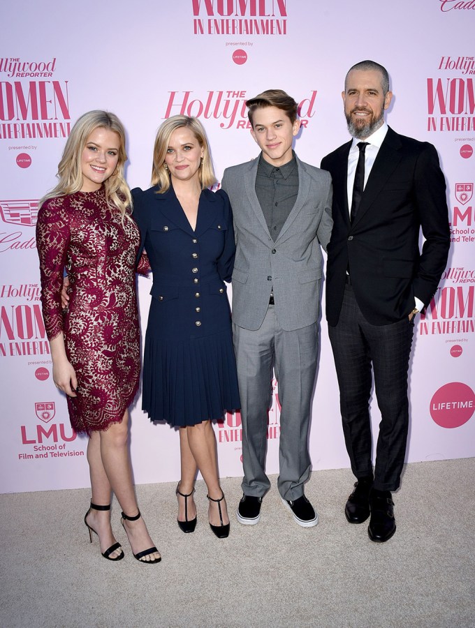 Reese Witherspoon & Family At ‘THR’s Women In Entertainment Gala